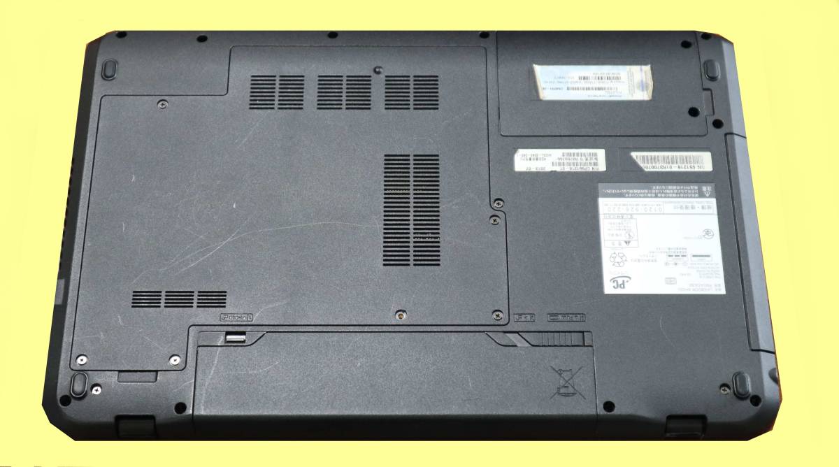 富士通 LIFEBOOK Win OS選択可 AH33⁄L ☆ Celeron B830⁄4GB⁄320GB⁄S 