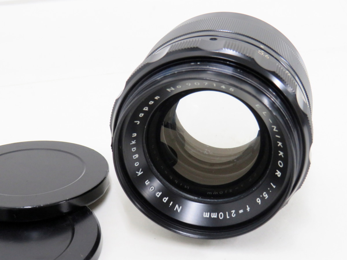 60◎ジャンク 日本光学 EL-NIKKOR 1：5.6 f=210mm カメラ レンズ☆0305