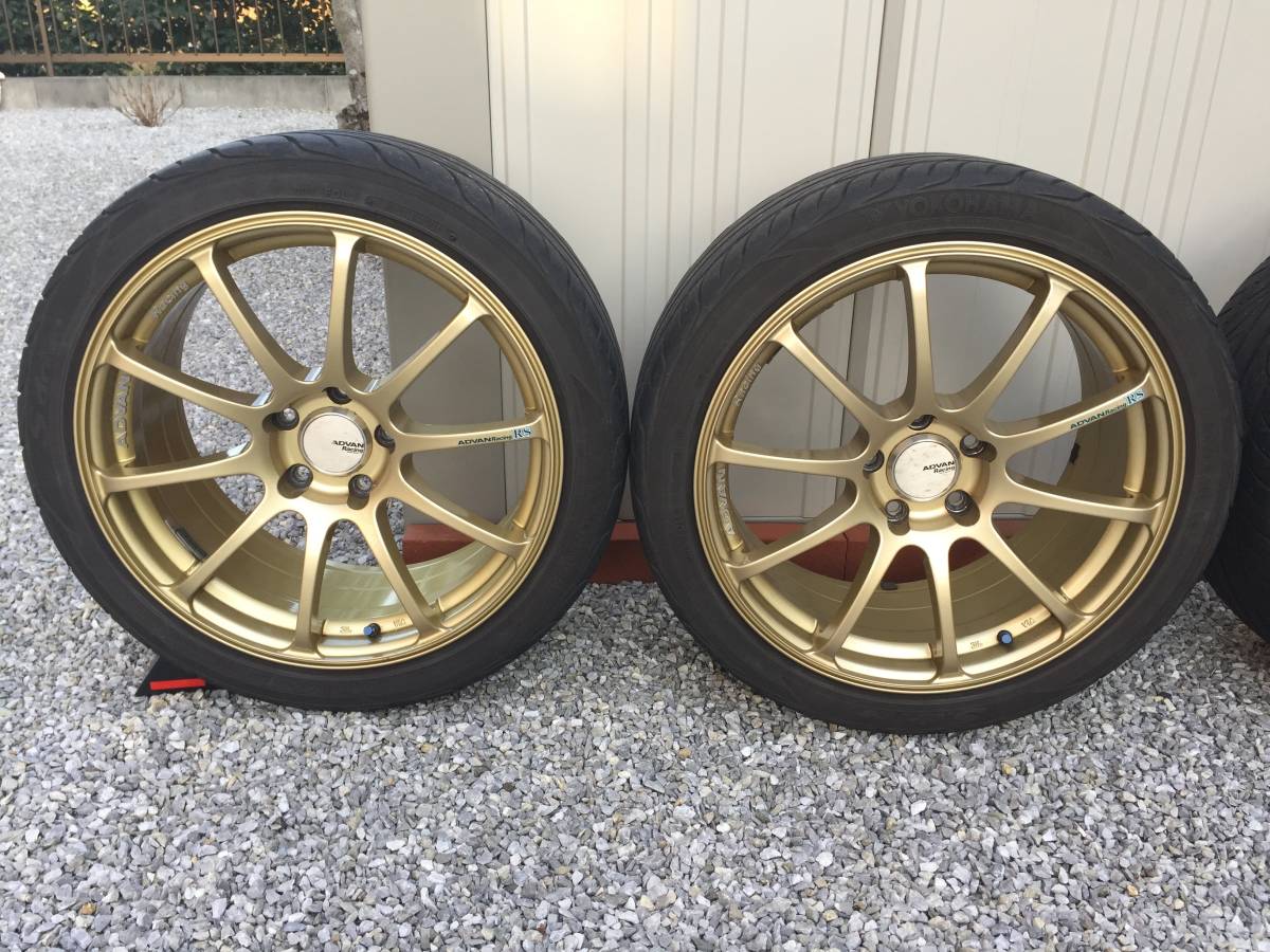 YOKOHAMA ADVAN Racing RS 18インチ 8.5JJ 4本セット ヨコハマ 