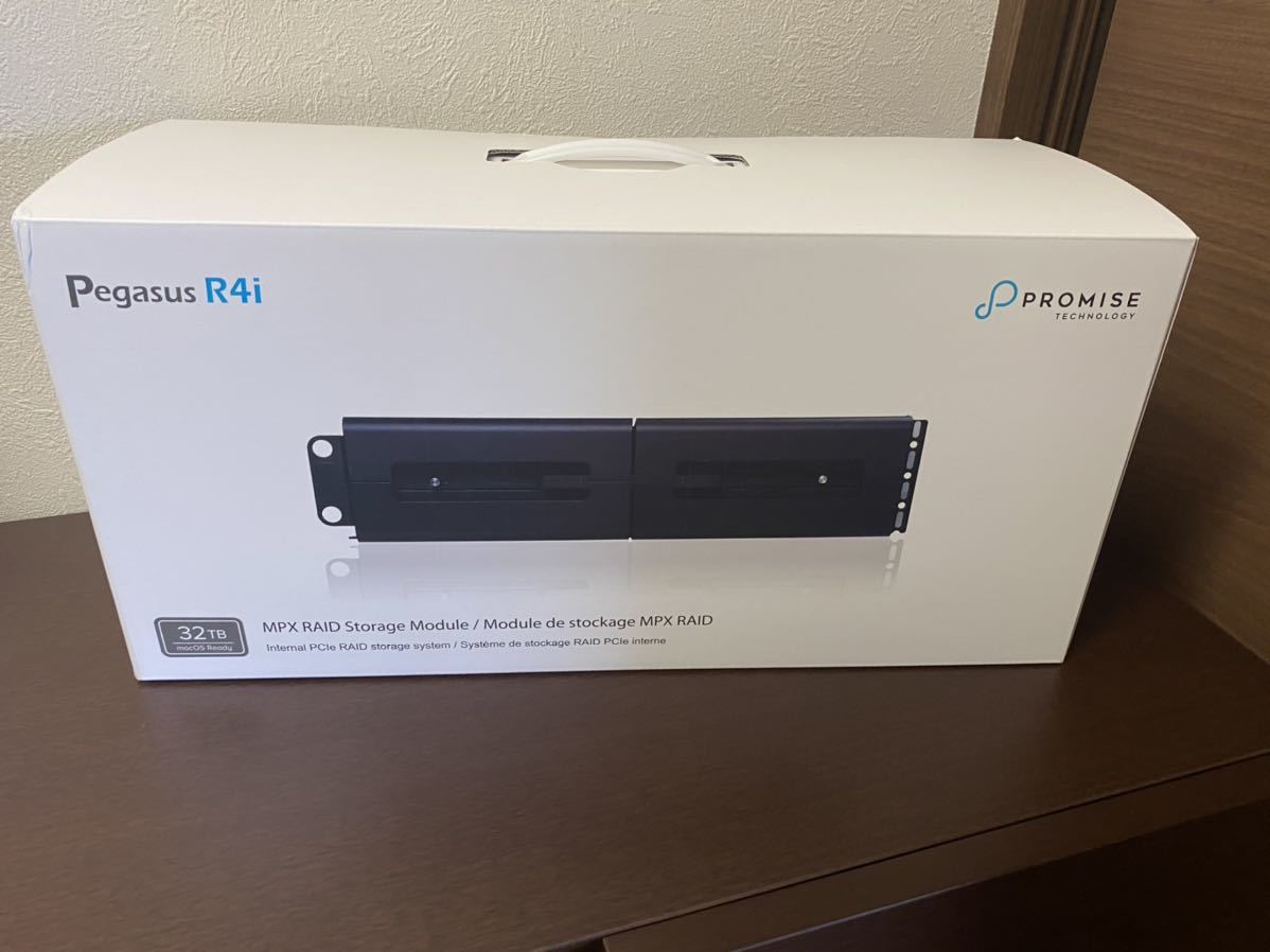 Macpro 2019 Apple 内蔵HDD 32TB プロミス ペガサス Promise Pegasus R4i 32TB RAID ...