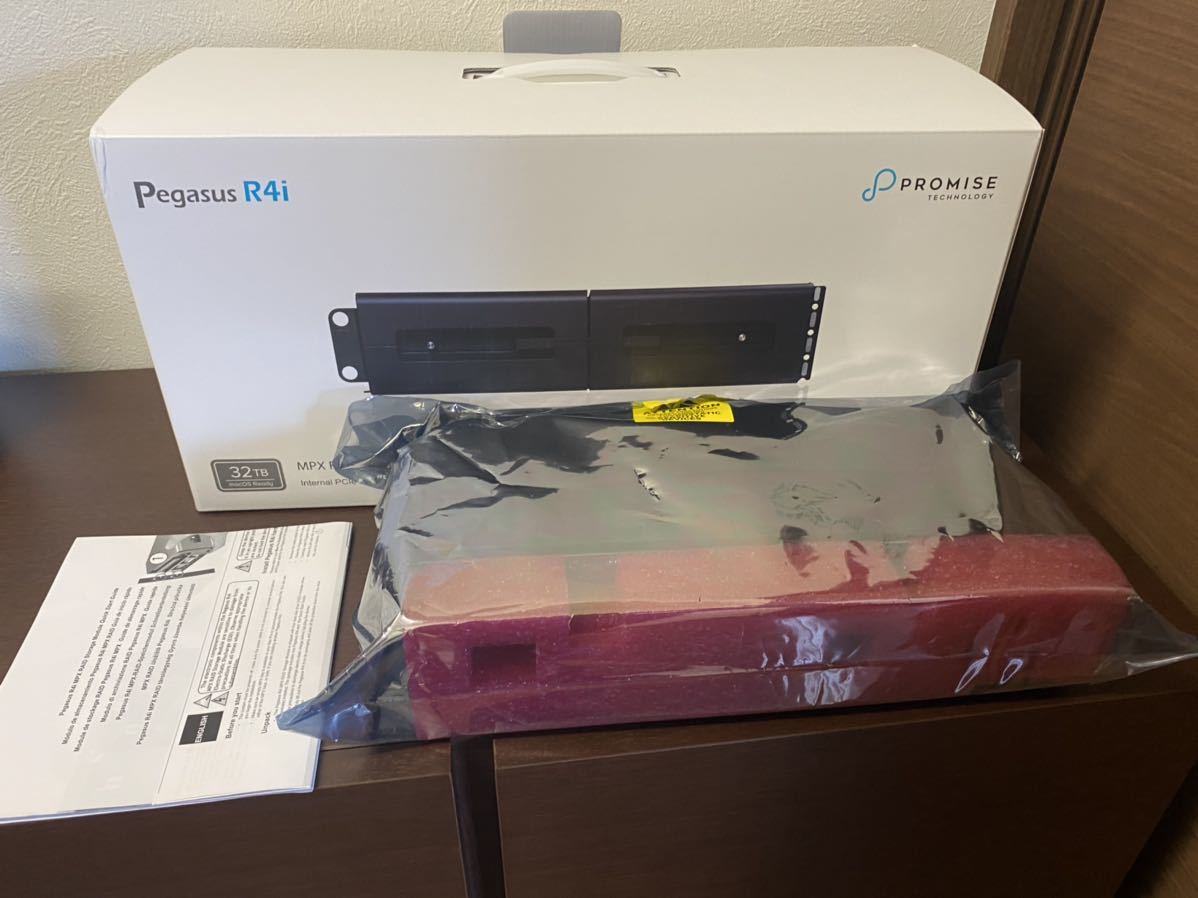 Macpro 2019 Apple 内蔵HDD 32TB プロミス ペガサス Promise Pegasus R4i 32TB RAID ...
