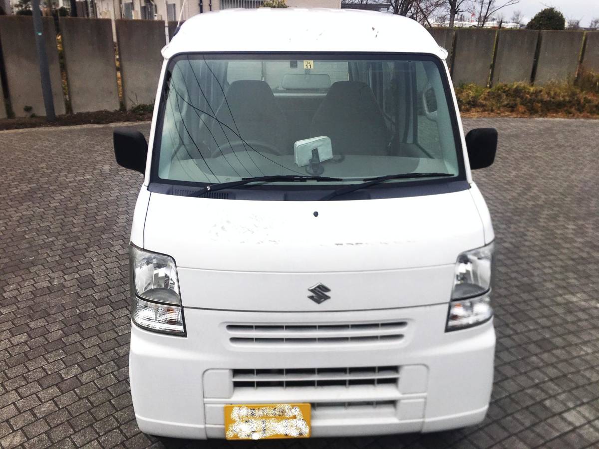 車検付】【ナビ】【ETC】走行128300㌔実走行 エブリィバン 即日 