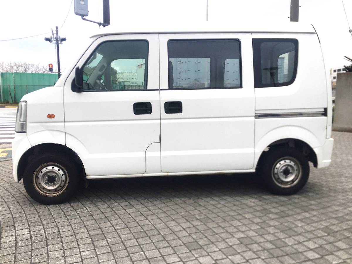 車検付】【ナビ】【ETC】走行128300㌔実走行 エブリィバン 即日 