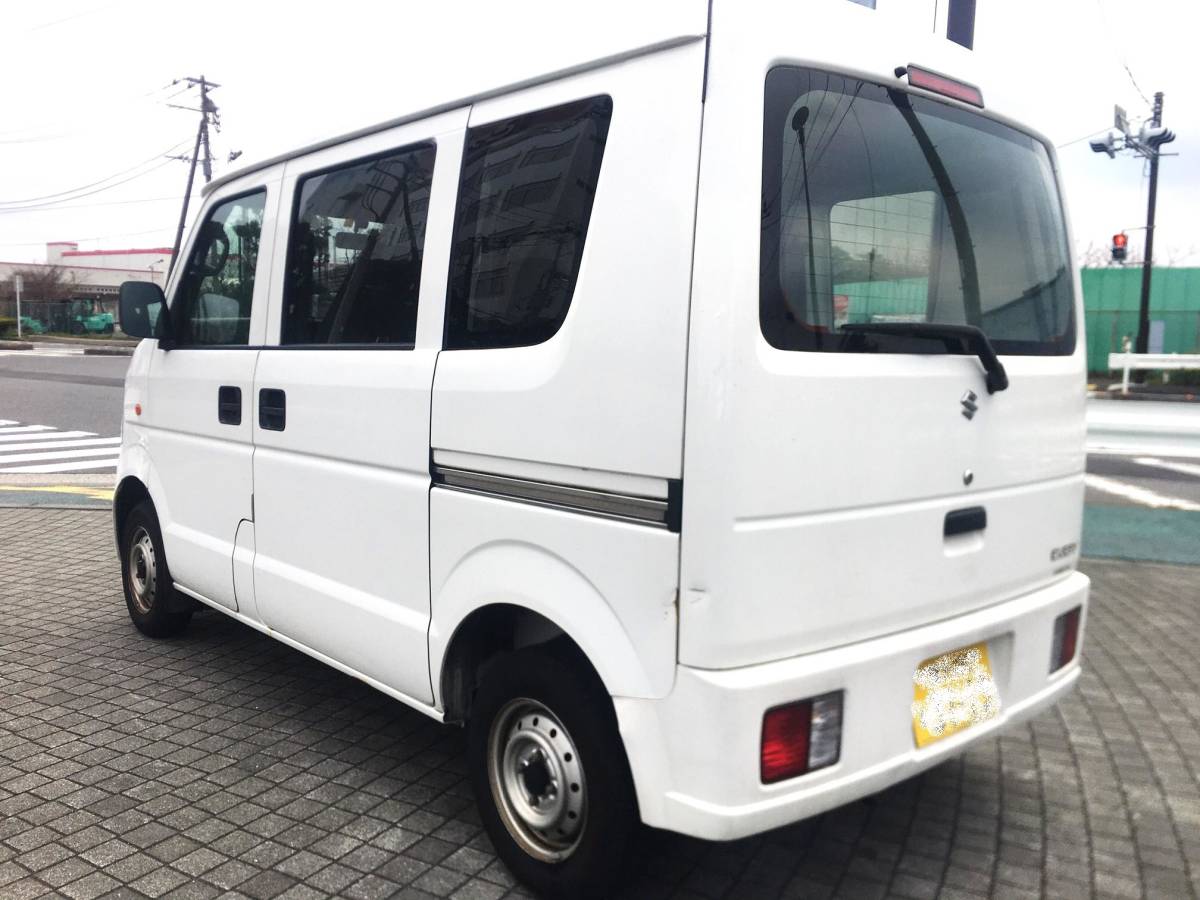 車検付】【ナビ】【ETC】走行128300㌔実走行 エブリィバン 即日 