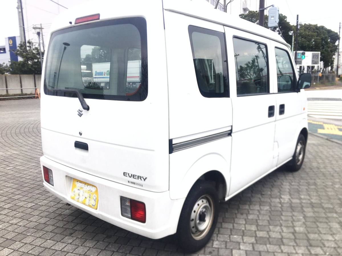 車検付】【ナビ】【ETC】走行128300㌔実走行 エブリィバン 即日 