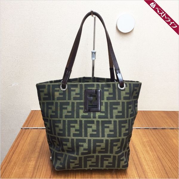 FENDI ズッカ柄 ミニハンドバッグ ミニ トートバッグ フェンディ ZUCCA