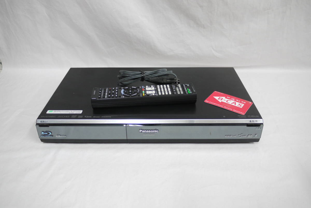 102F704C00●Panasonic パナソニック BD/DVDレコーダー ブルーレイレコーダー DIGA BD/DVD/HDD DMR-BW850 ☆039