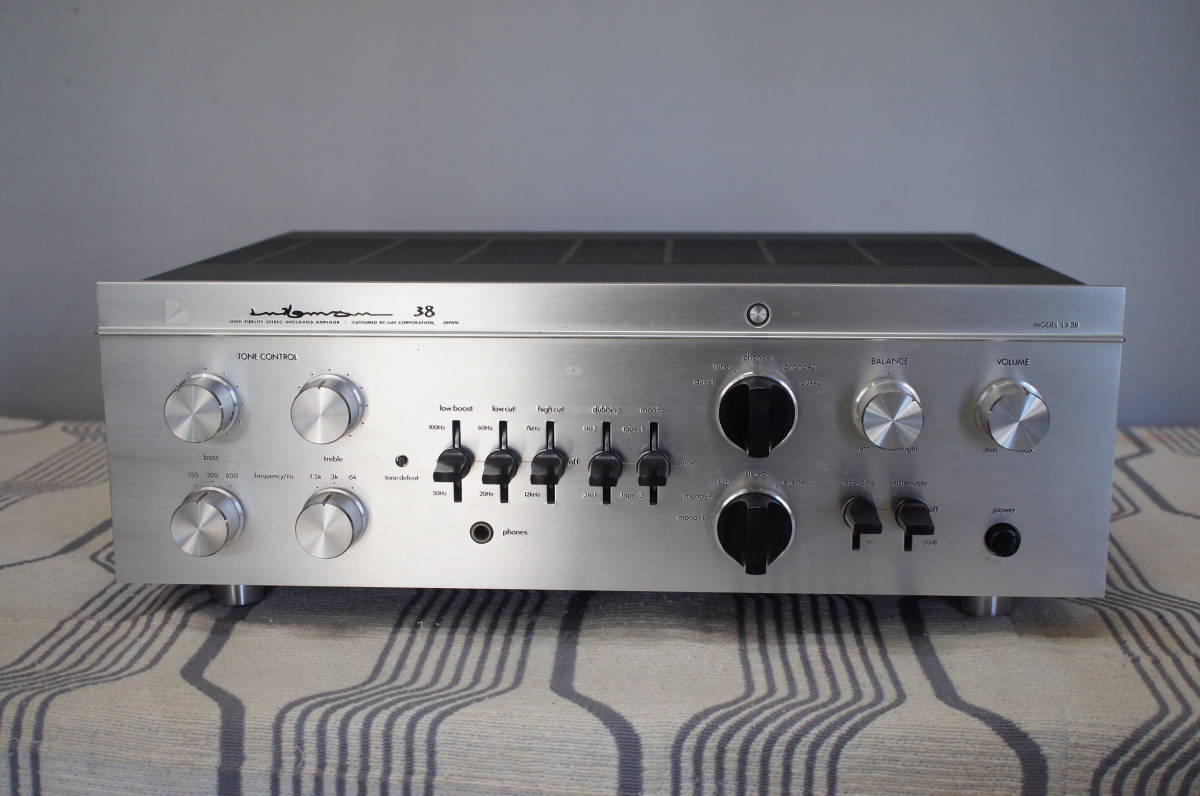 LUXMAN ラックスマン LX38 真空管プリメインアンプ ジャンク
