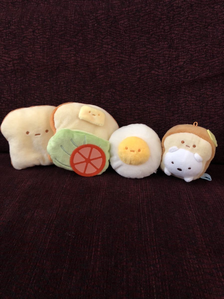 美品 すみっコぐらし すみっこぐらし てのりぬいぐるみ おそうざいパン