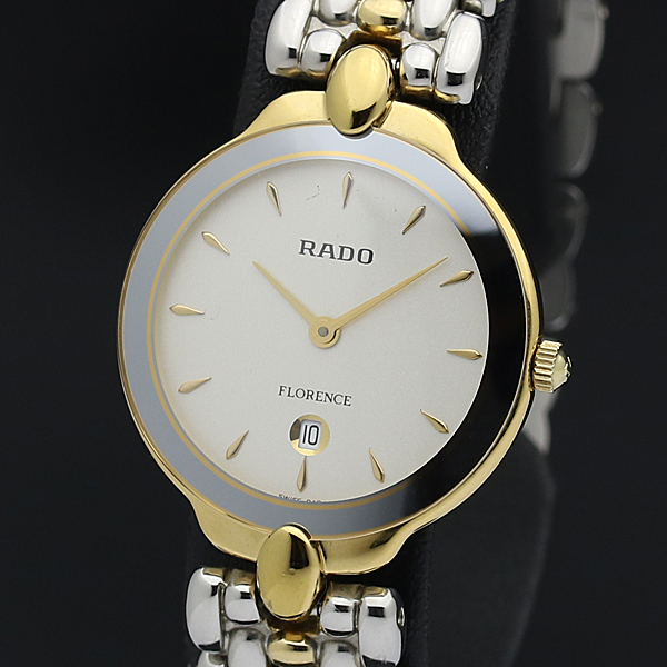 ラドー フローレンス RADO 腕時計 1円 QZ 稼働 FLORENCE Yahoo