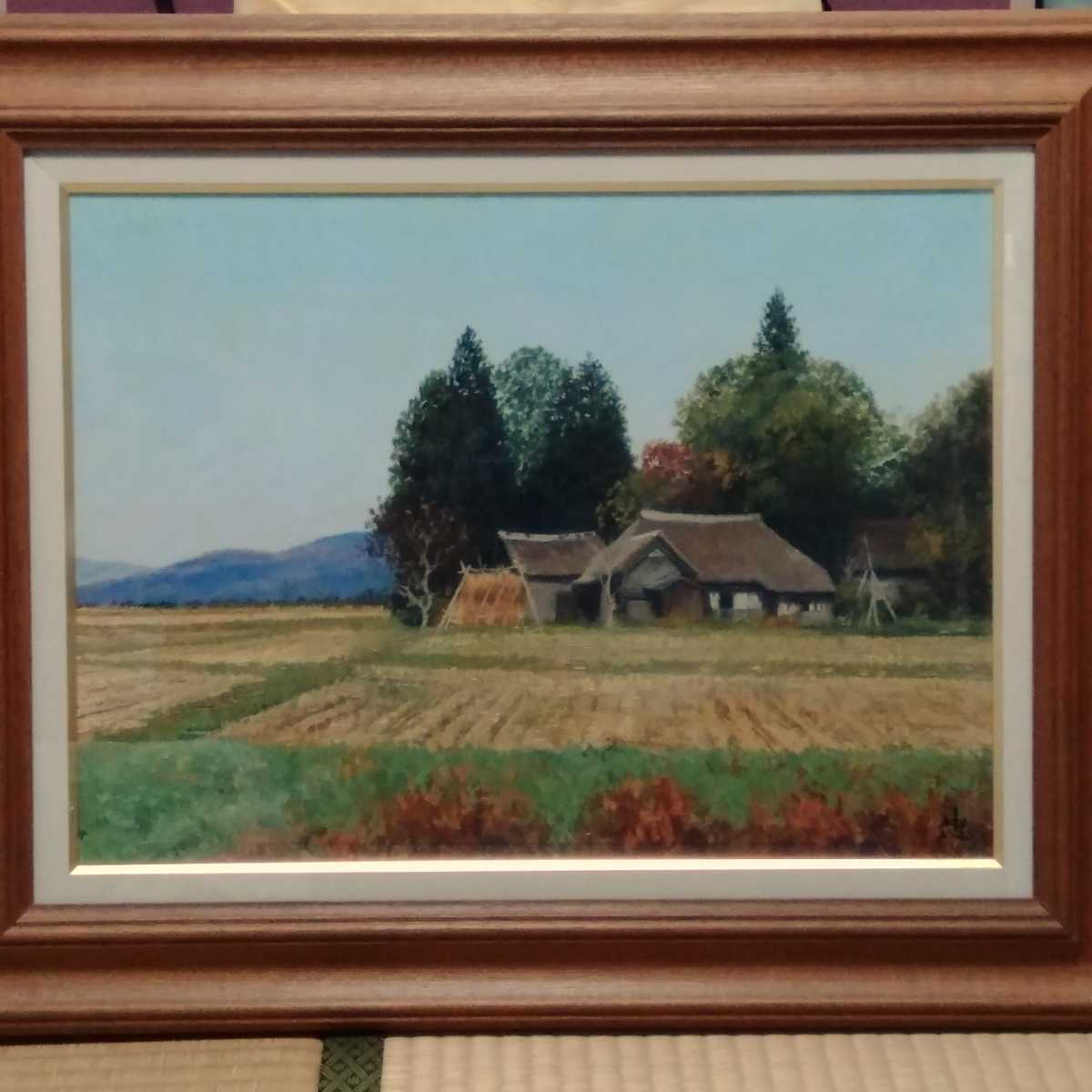 新入荷商品 油絵 風景画 佐藤忠彦