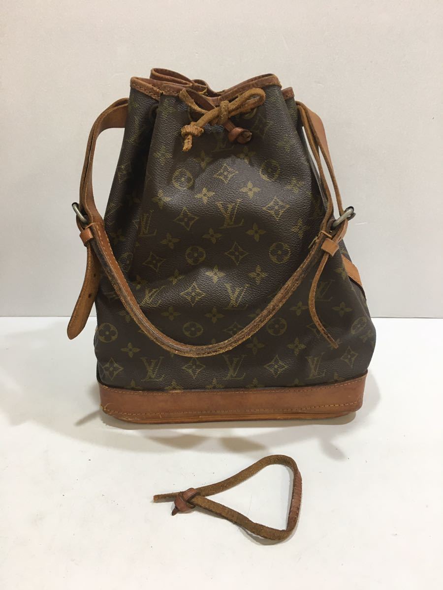 2025，安い 1円スタート LOUIS VUITTON ルイヴィトン モノグラム ノエ 巾着 ショルダーバッグ 品(ショルダーバッグ)｜売買されたオークション情報、yahooの商品情報をアーカイブ公開 - オークファン かばん、バッグ