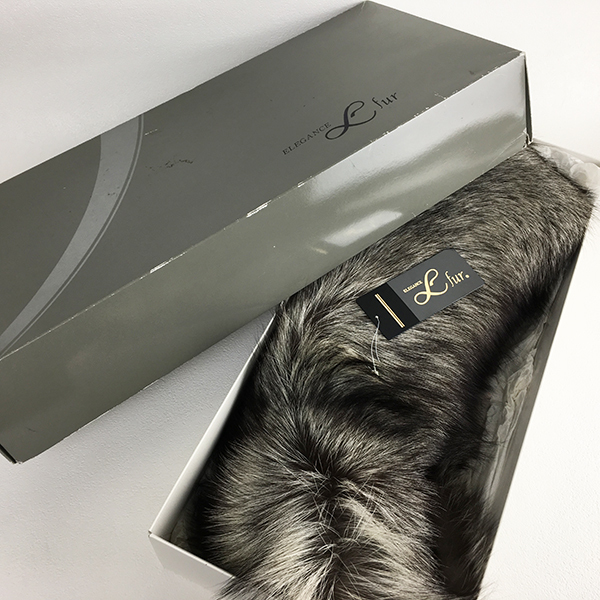 未使用 美品 タグ 箱 付き SAGA FOX サガ シルバー フォックス 