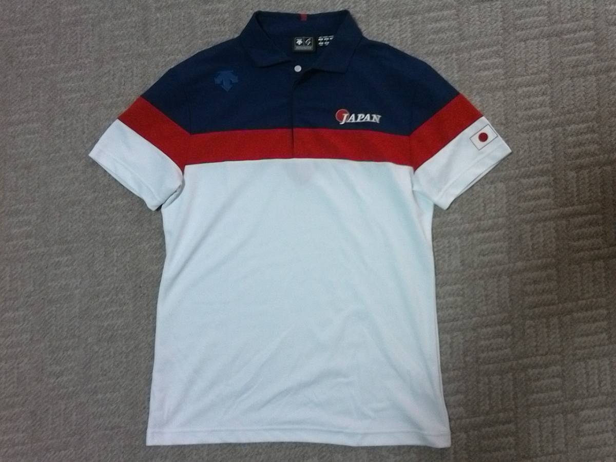  品デサントゴルフDESCENTE GOLF オリンピック日本代表レプリカシャツL 送188円(シャツ)｜売買されたオークション情報、yahooの商品情報をアーカイブ公開 - オークファン シャツ