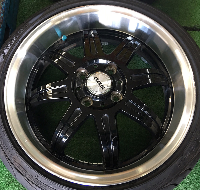 【数量限定，本物保証】 DOSホイール16インチ5.5J+48 4/100x4 SドラES03N 165/-45-16x4 SET エブリィ ムーブ等(ラジアルタイヤ)｜売買されたオークション情報、yahooの商品情報をアーカイブ公開 - オークファン 4穴