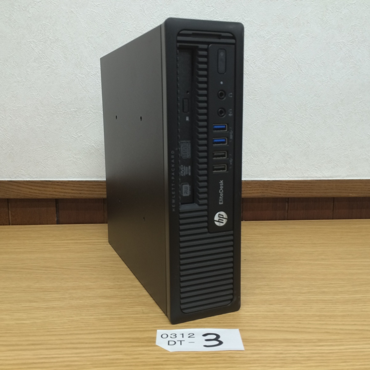 0312DT-03 ☆BIOS起動確認済☆HP EliteDesk 800 G1 USDT/CORE i5-4690S/