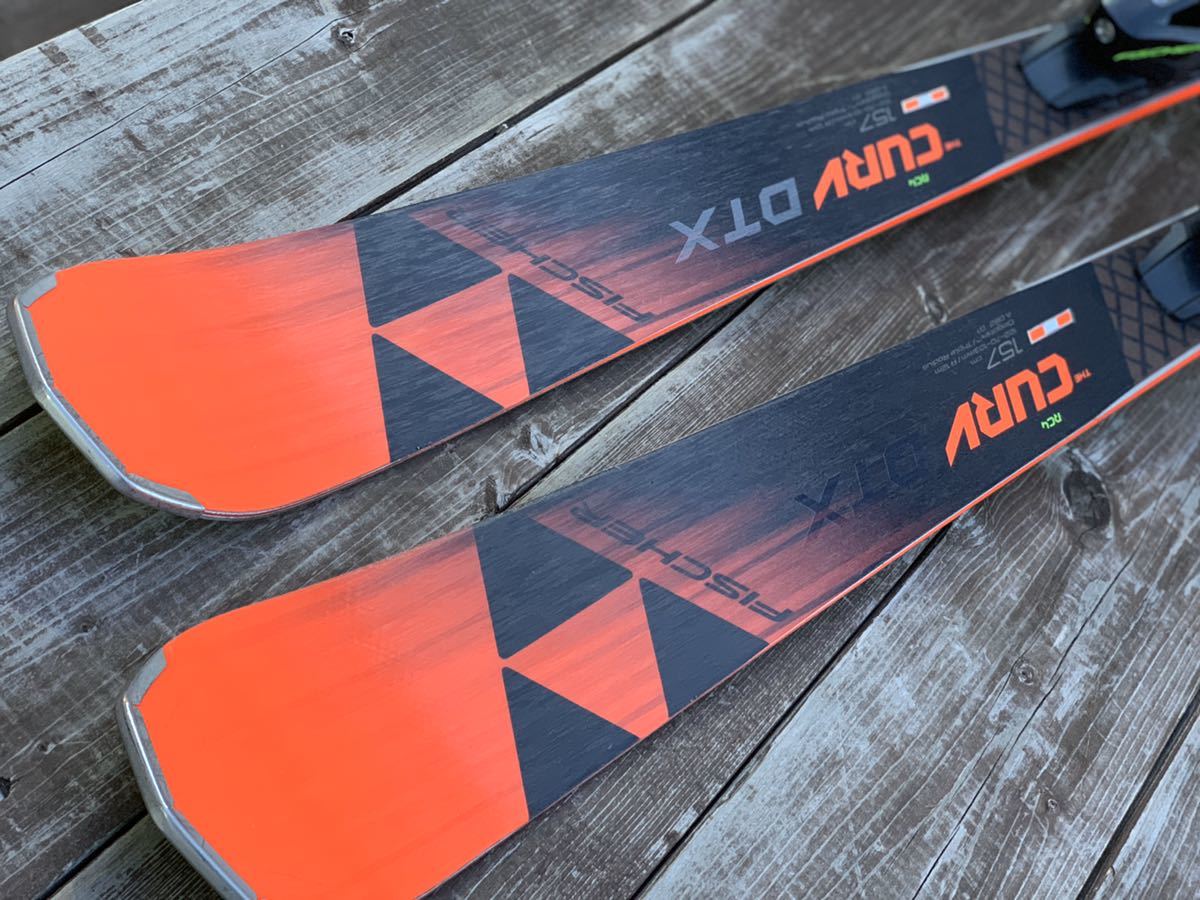 中古スキー》19/20 FISCHER RC4 THE CURV DTX racetrack 157cm ☆VOLKL