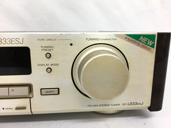 D177 SONY ソニー ST-S333ESA FM/AM チューナー D177 SONY ソニー ST-S333ESA FM/AM チューナー SONY ST-S333ESA ES