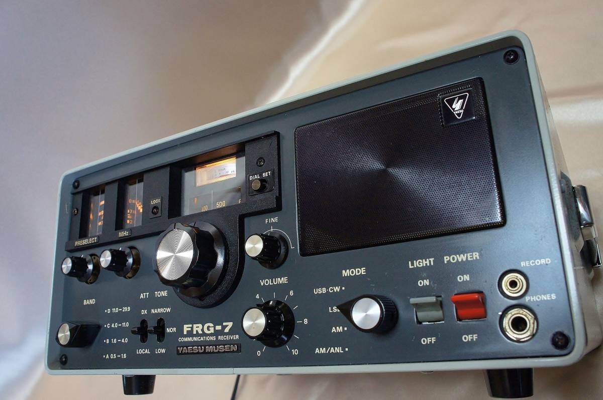☆通信型受信機☆YAESUヤエス☆FRG-7☆BCLラジオ☆レシーバー☆短波