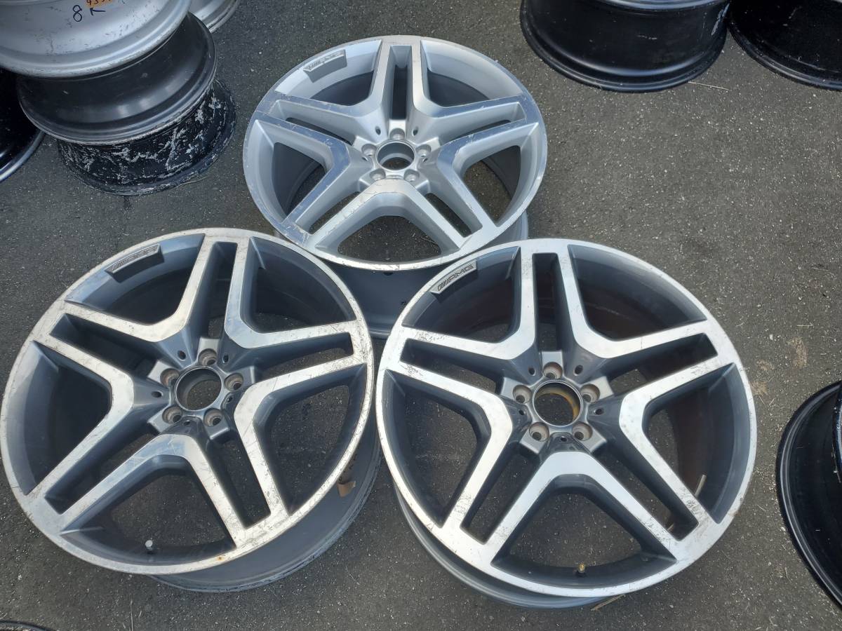 ベンツ純正ホイール GLS X166 AMG純正 21×10J 112 ET46 8906】ベンツ X166 GLSクラス AMG 純正 21インチ 10J ＋46 PCD112