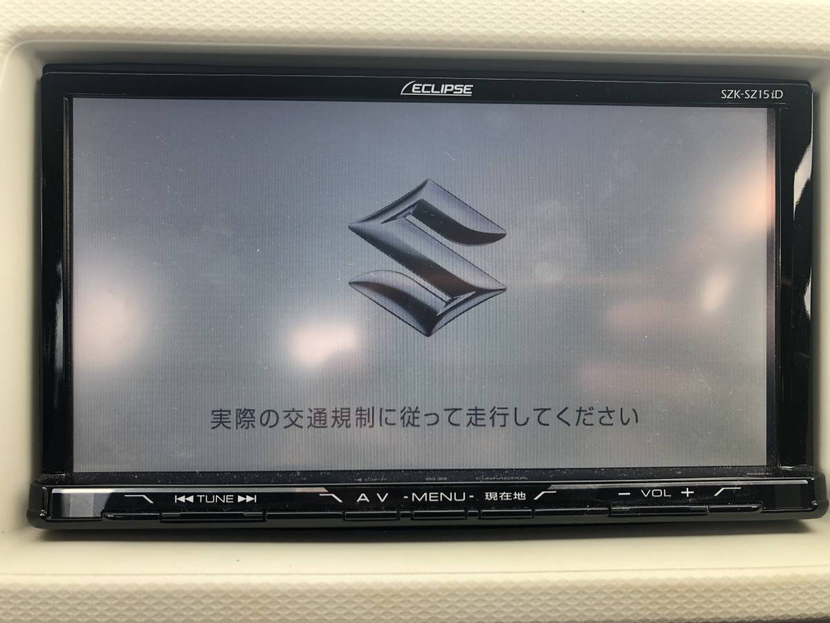 A-N0309b☆ スズキ純正 イクリプス SZK-SZ15iD 2015年地図 139001
