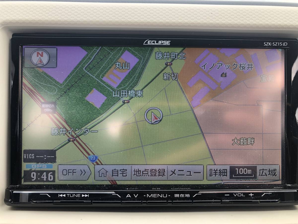 A-N0309b☆ スズキ純正 イクリプス SZK-SZ15iD 2015年地図 139001