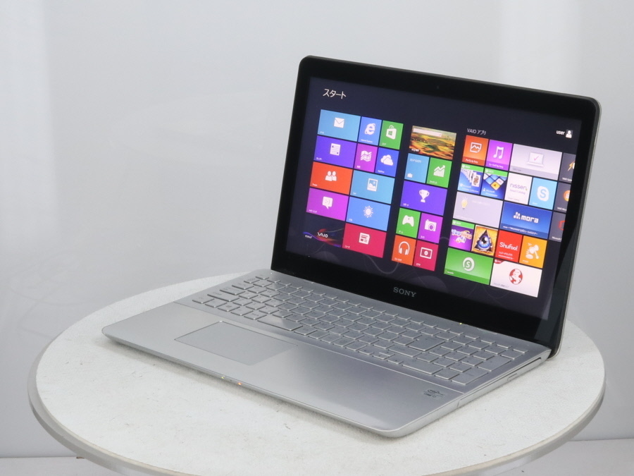 VAIO Fit Sony 0 Vaio Laptop SONY SVF15A18CJS 〔Windows シルバー 8