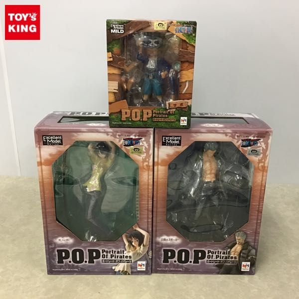 1円～ ONE PIECE P.O.P/POP たしぎ、白猟のスモーカー、サボ PIECE ONE