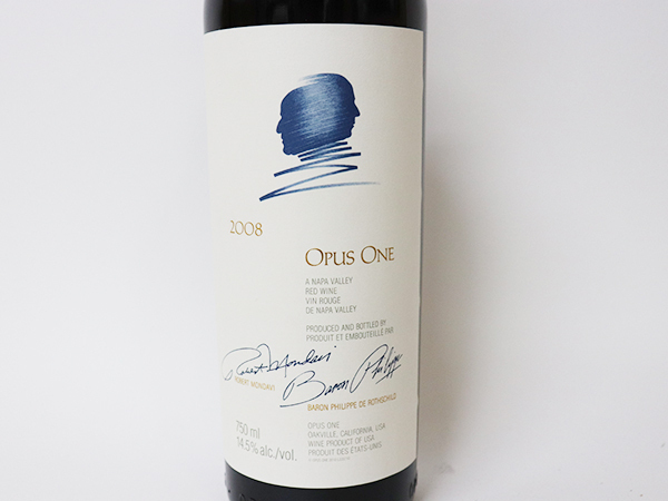 1円～◆オーパスワン 2008年 OPUS ONE アルコール度数:14.5% 内容量:750ml