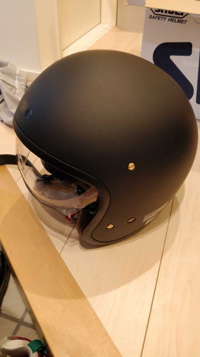SHOEIヘルメットJO マットブラック XL ジェットヘルメット