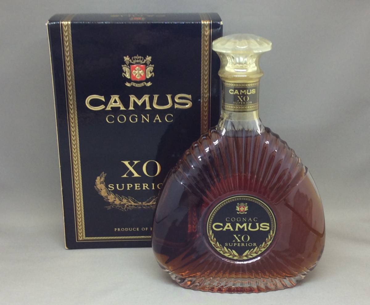 激安大特価，安い I72F 未開栓 カミュ CAMUS エクストラオールド スペリオール XO SUPERIOR ブランデー コニャック 350ml 40％ 古酒(カミュ)｜売買されたオークション情報、yahooの商品情報をアーカイブ公開 - オークフ コニャック