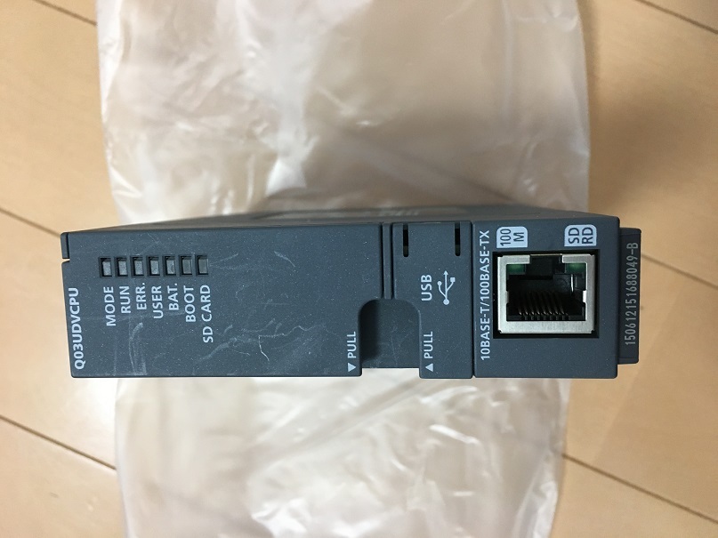 Q03UDVCPU 三菱電機 シーケンサCPU | 中古品シーケンサー 取扱を終了