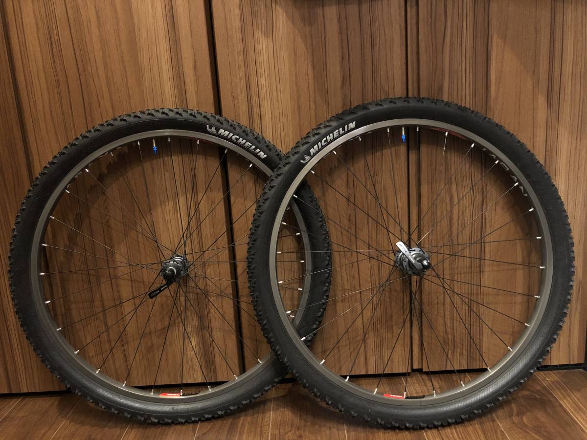 ARAYA &frasl; 手組み 26インチ PAUL 「ポール」 W.O.R.D HUB TM840F フロントホイール 中目黒店 26吋・650A 手組ホイール - シマノLF＆アラヤ650A シマノ