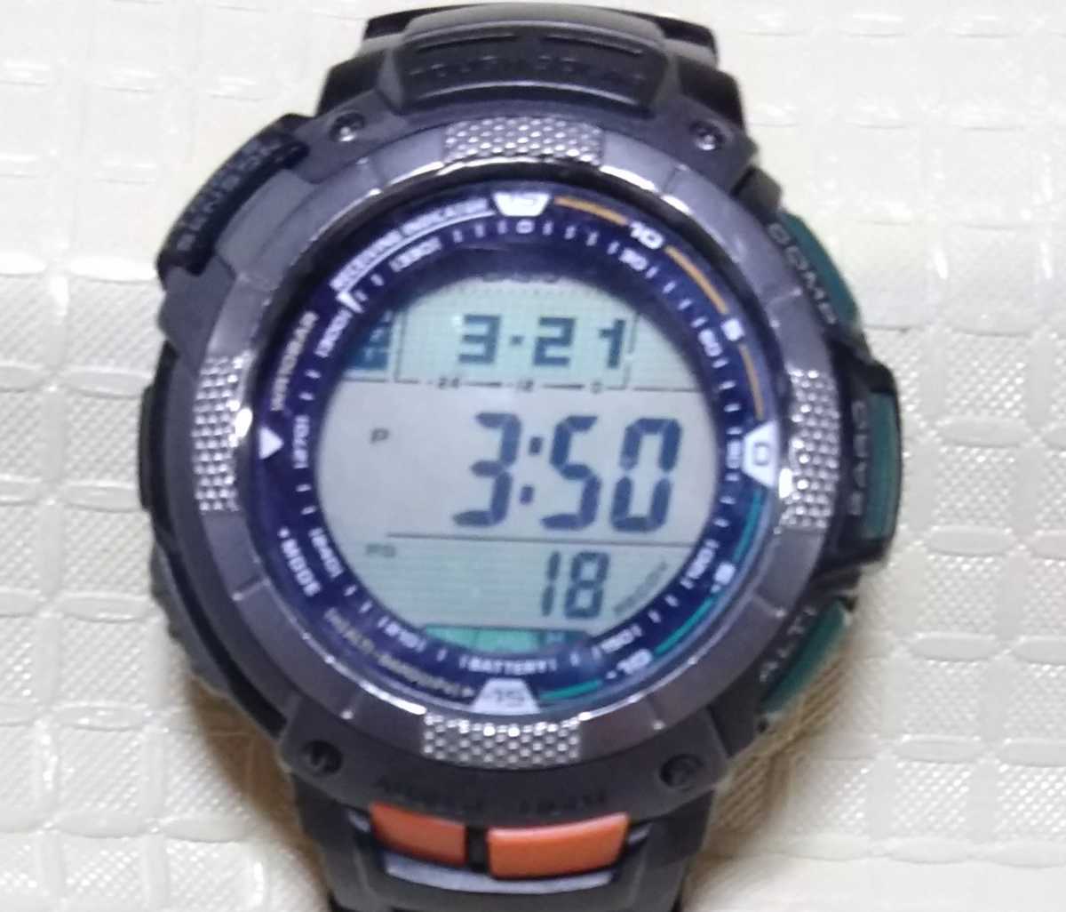 中古】動作品 CASIO SPORTS カシオスポーツ PRO TREK プロトレック PRW 