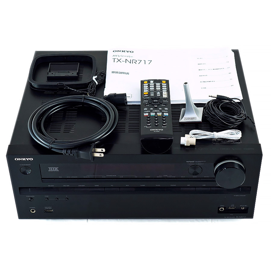 ONKYO オンキョー TX-NR717 AVレシーバー 7.1ch対応 オーディオ機器 N3652(オンキヨー)｜売買されたオークション情報、yahooの商品情報をアーカイブ公開 - オークファン オンキヨー