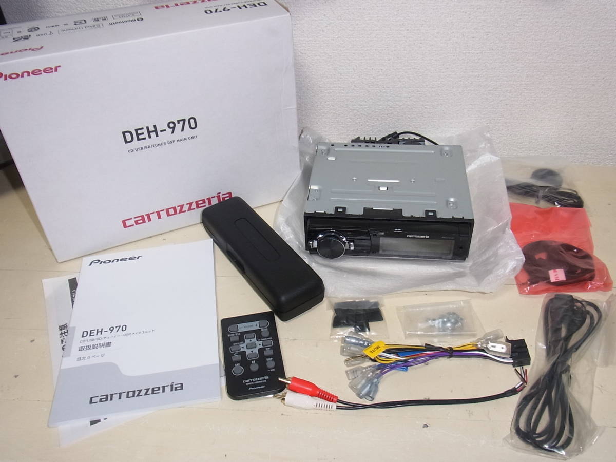 DEH-970 カロッツェリア Carrozzeria 中古品 高音質！1DIN Bluetooth 
