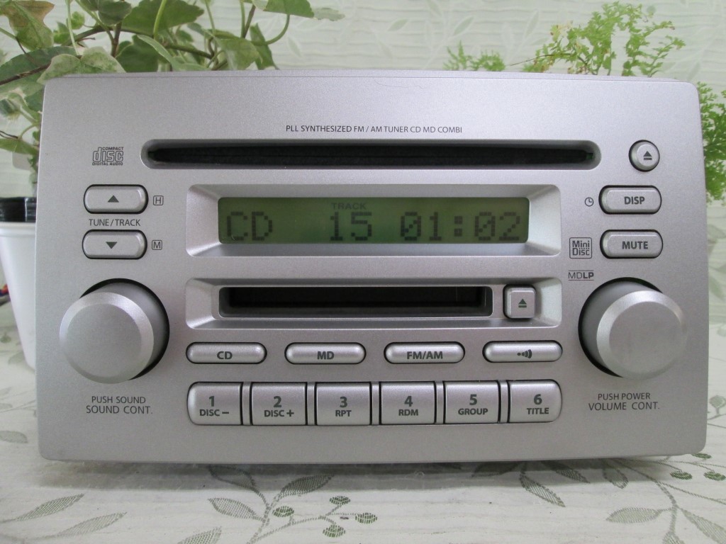 ＞＞スズキ純正　 CD/MDデッキ　 整備済／保証　 PS-4078J-A＜＜売切り♪　　N2514