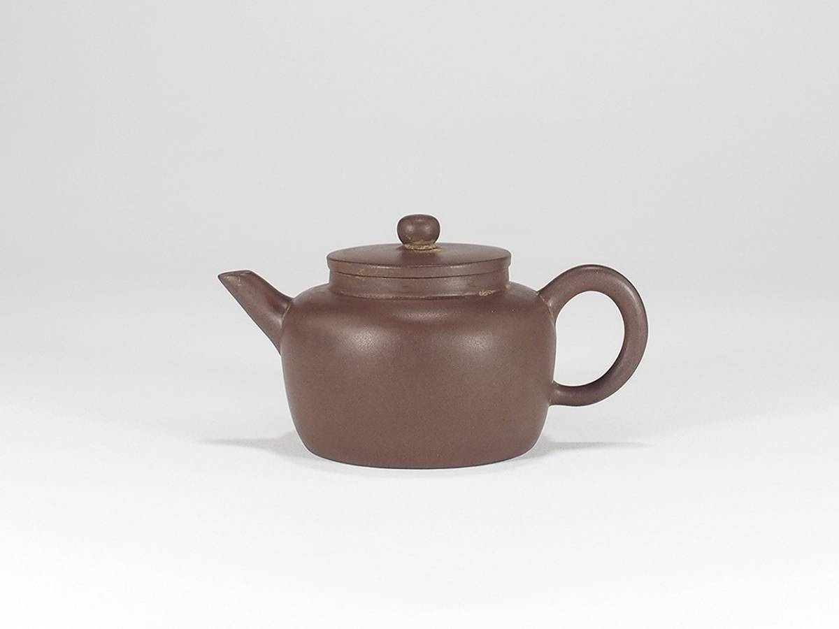 急須 煎茶道具 中国宜興 朱泥 紫砂 中国美術 -中国宜興 唐物 朱泥