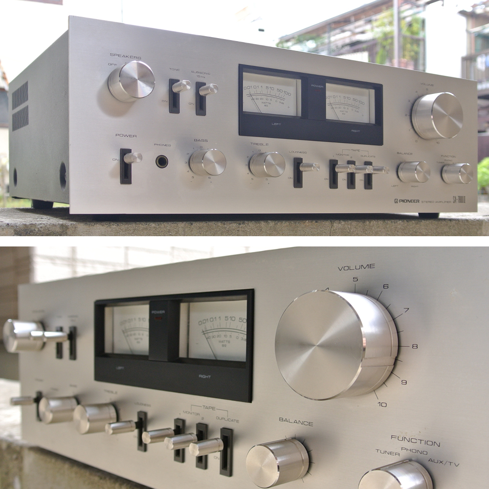 Pioneerパイオニア SA-7800II プリメインアンプ 通電確認済 SA-7800ⅱ