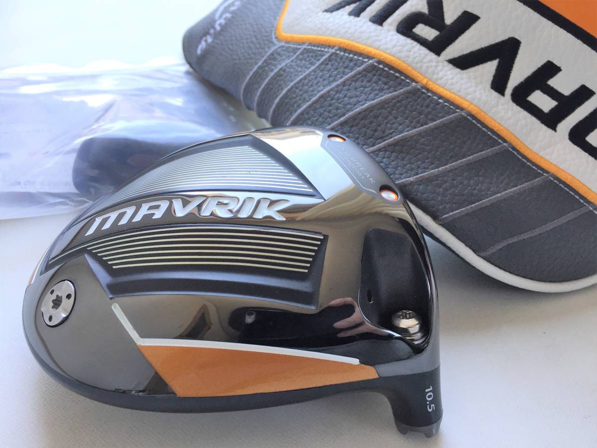 本物保証，人気セール ほぼ キャロウェイ MAVRIK マーベリック 10.5&deg; ドライバー ヘッド 単体 HC/レンチ付 日本仕様 コース 極上 拡大画像あり(フレックス S)｜売買されたオークション情報、yahooの商品情報をアーカ 男性右きき用