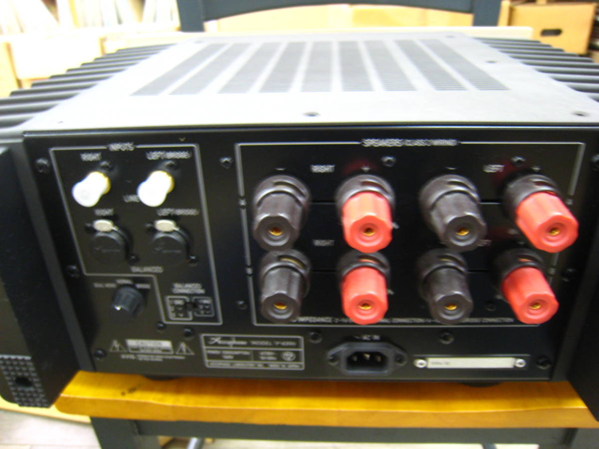 Accuphase P-4200 アキュフェーズ パワーアンプ 極上品 元箱つき ACCUPHASE