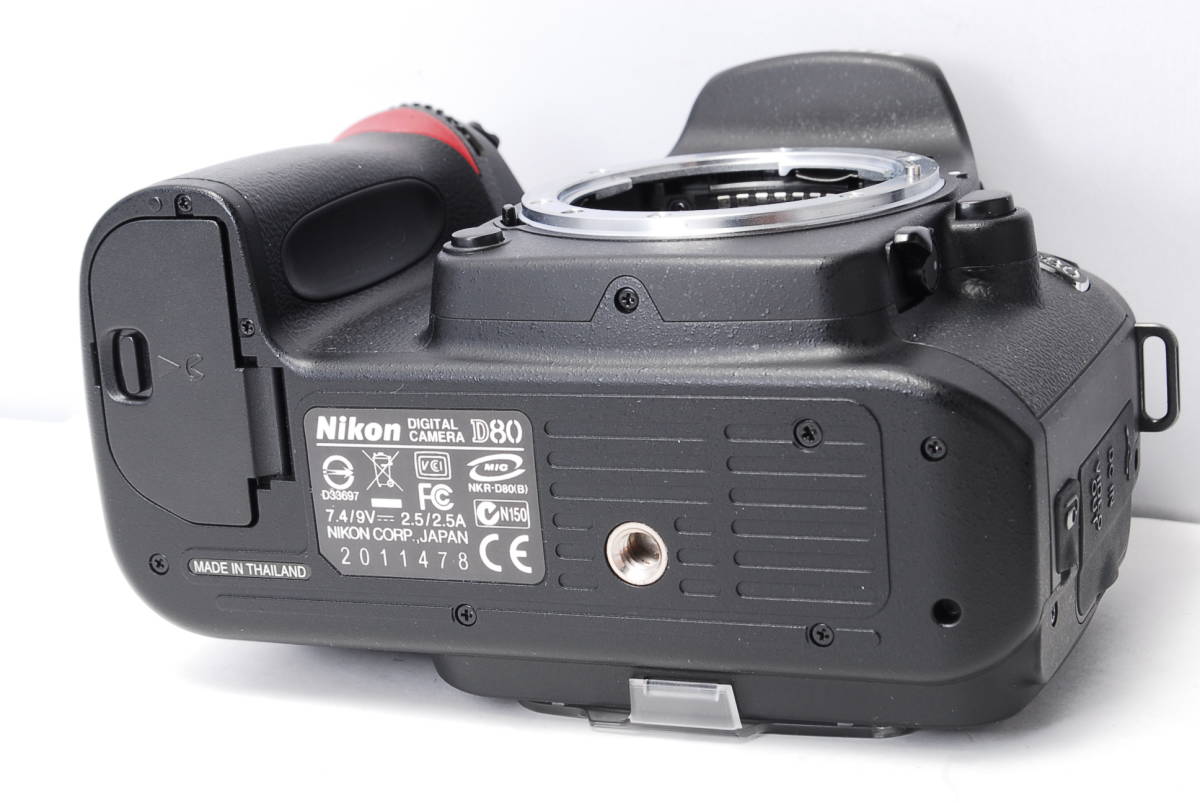 【動作確認済み】美品　Nikon D80 レンズキット　付属品多数 Amazon | Nikon デジタル一眼レフカメラ D80 AF-S DX 18-135G レンズ