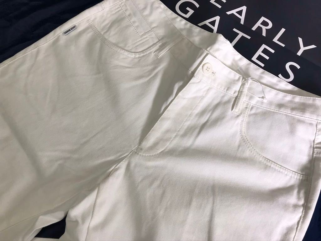  本物 11405145 PEARLY GATES パーリーゲイツ／ジャックバニー 5 L 超 ドビーストレッチパンツ(80cm～)｜売買されたオークション情報、yahooの商品情報をアーカイブ公開 - オークファン パンツ、スラックス