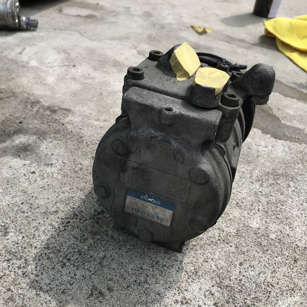 シビックek9 エアコンプレッサー類　※エアコンベルト無し※ シビックek9 エアコンプレッサー類※エアコンベルト無し※