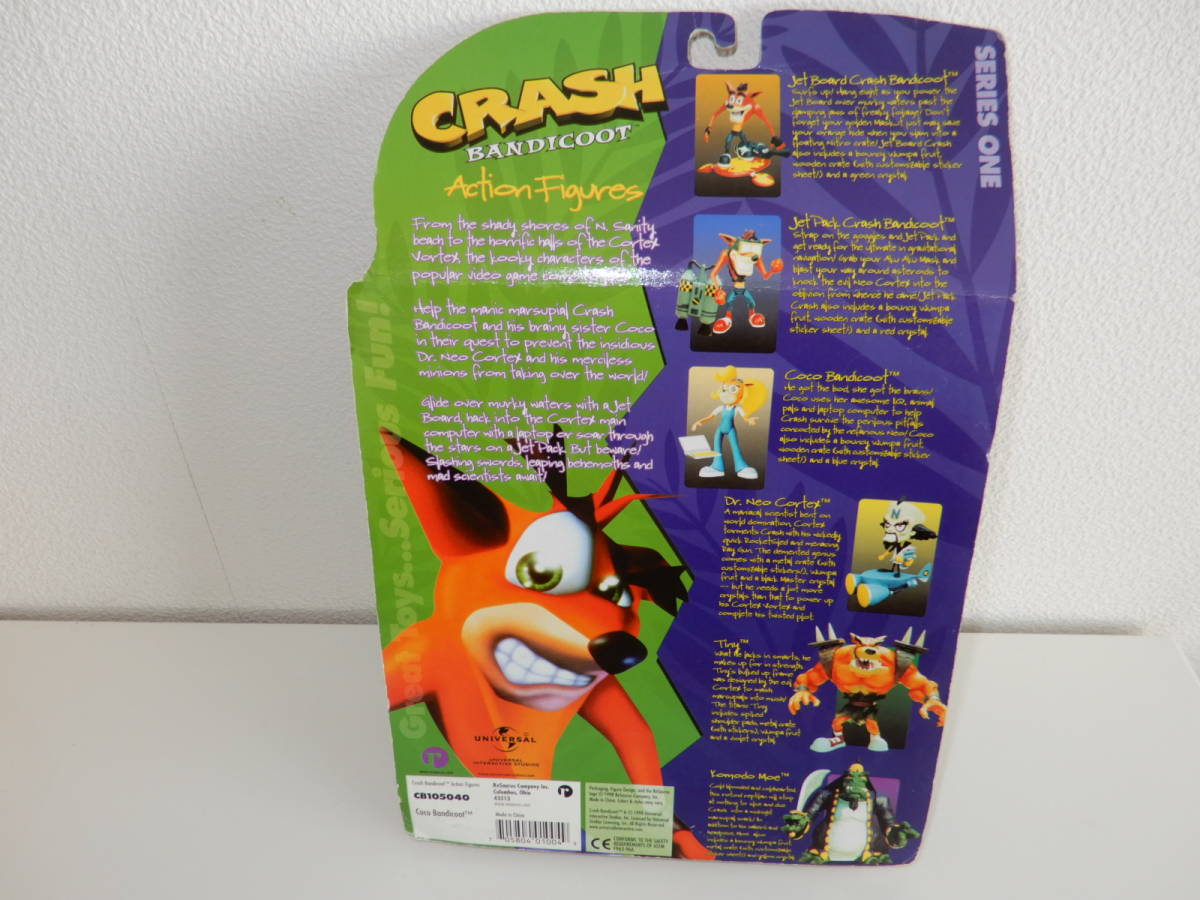 クラッシュバンディクー ココ バンディクー アクションフィギュア ゲームキャラクター 売買されたオークション情報 Yahooの商品情報をアーカイブ公開 オークファン Aucfan Com