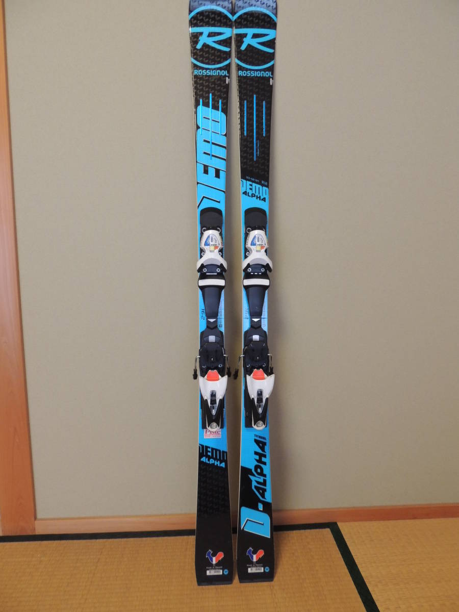ロシニョール ALPHA DEMO デモアルファ ROSSIGNOL 162cm デモ 166cm