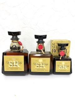 【爆買い，安い】 SUNTORY ROYAL/サントリー ローヤルSR 3本セット(日本)｜売買されたオークション情報、yahooの商品情報をアーカイブ公開 - オークファン 日本