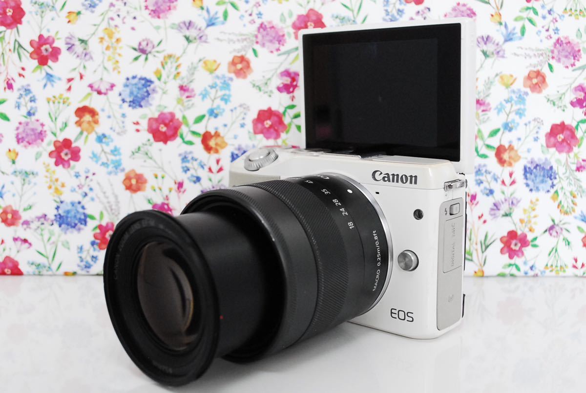 EOS M3 CANON 大大大人気！Wi-Fi機能内蔵でスマホ転送OK 公式通販