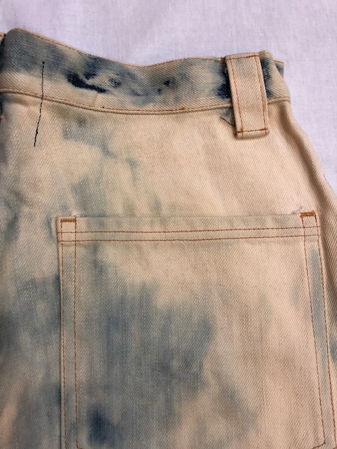 banal chic bizarre バナルシックビザール ブリーチ ワイド デニム 1 