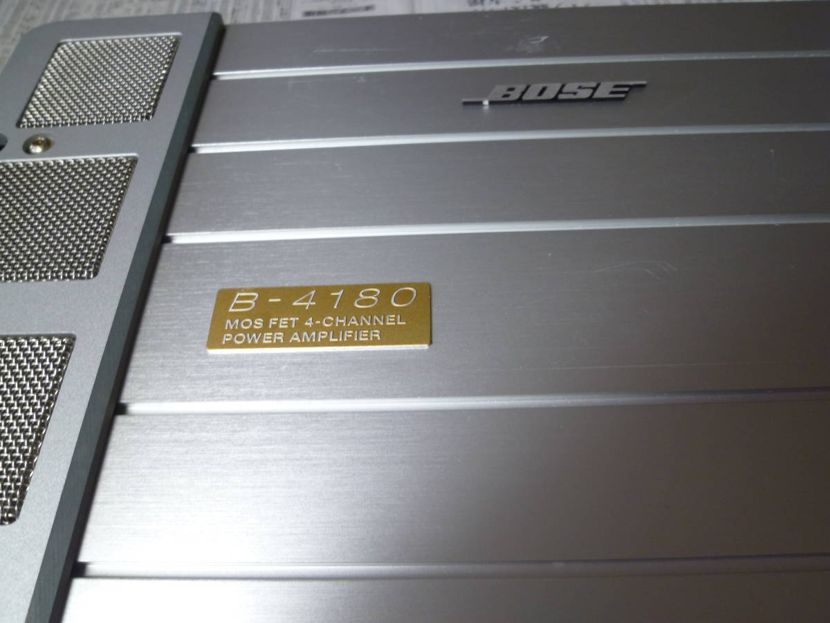 ボーズ B-4180 BOSE パワーアンプ カーアンプ - メルカリ 希少BOSE